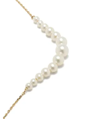 Mizuki 14kt yellow gold Akoya pearl bracelet - サムネイル3