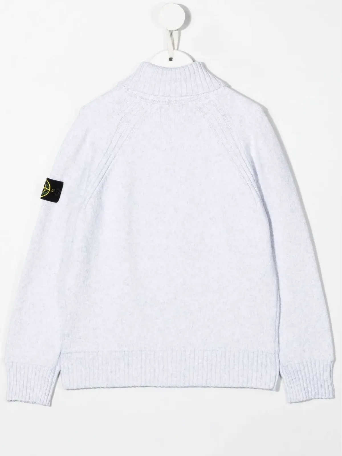 Stone Island Junior コンパスパッチ ロールネック ジャンパー - 画像2
