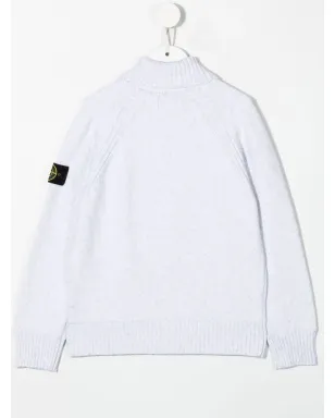 Stone Island Junior コンパスパッチ ロールネック ジャンパー - サムネイル2