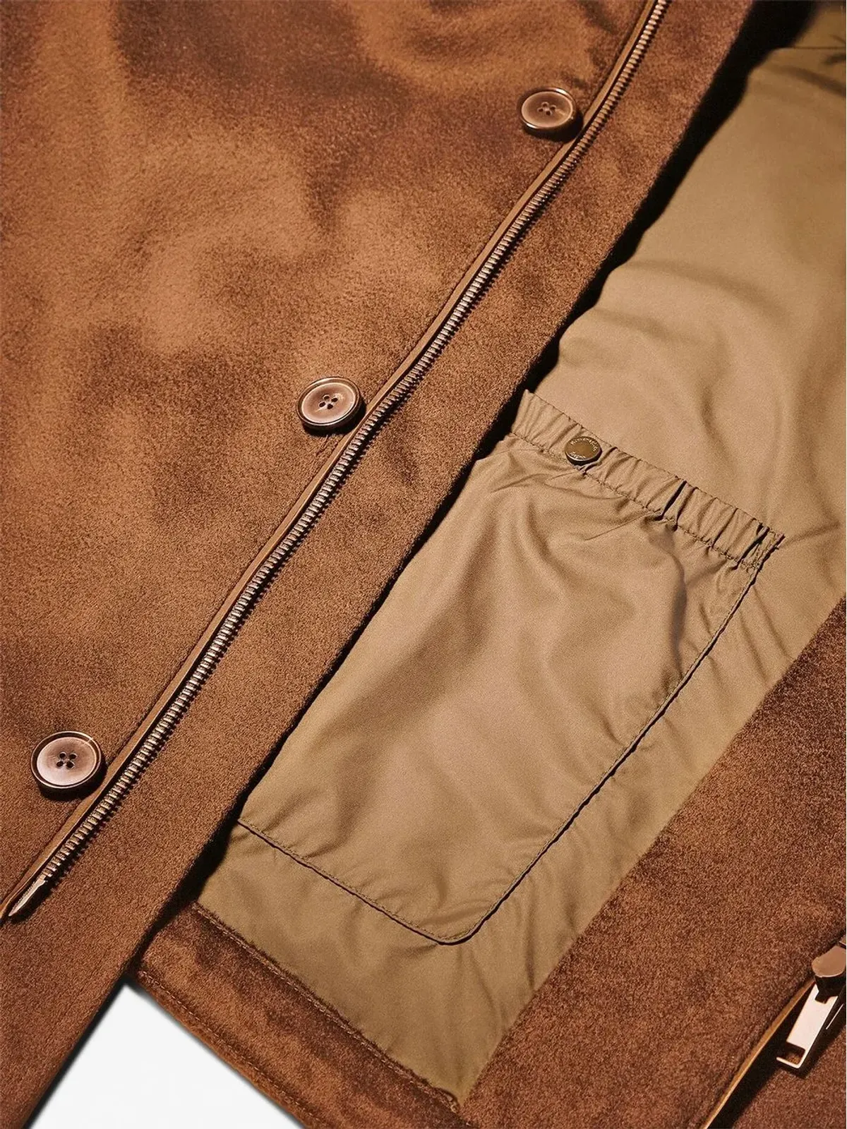 Zegna Elements Cima Oasi カシミヤ オーバー ジャケット - 画像5