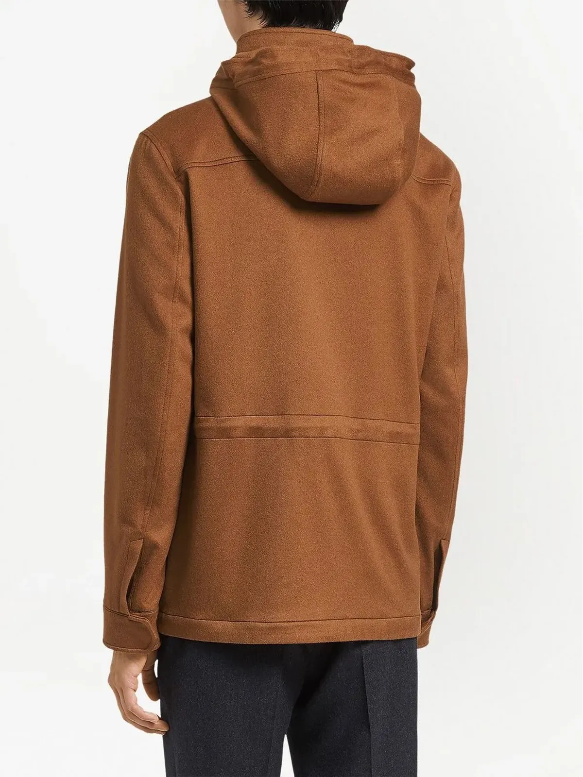 Zegna Elements Cima Oasi カシミヤ オーバー ジャケット - 画像4