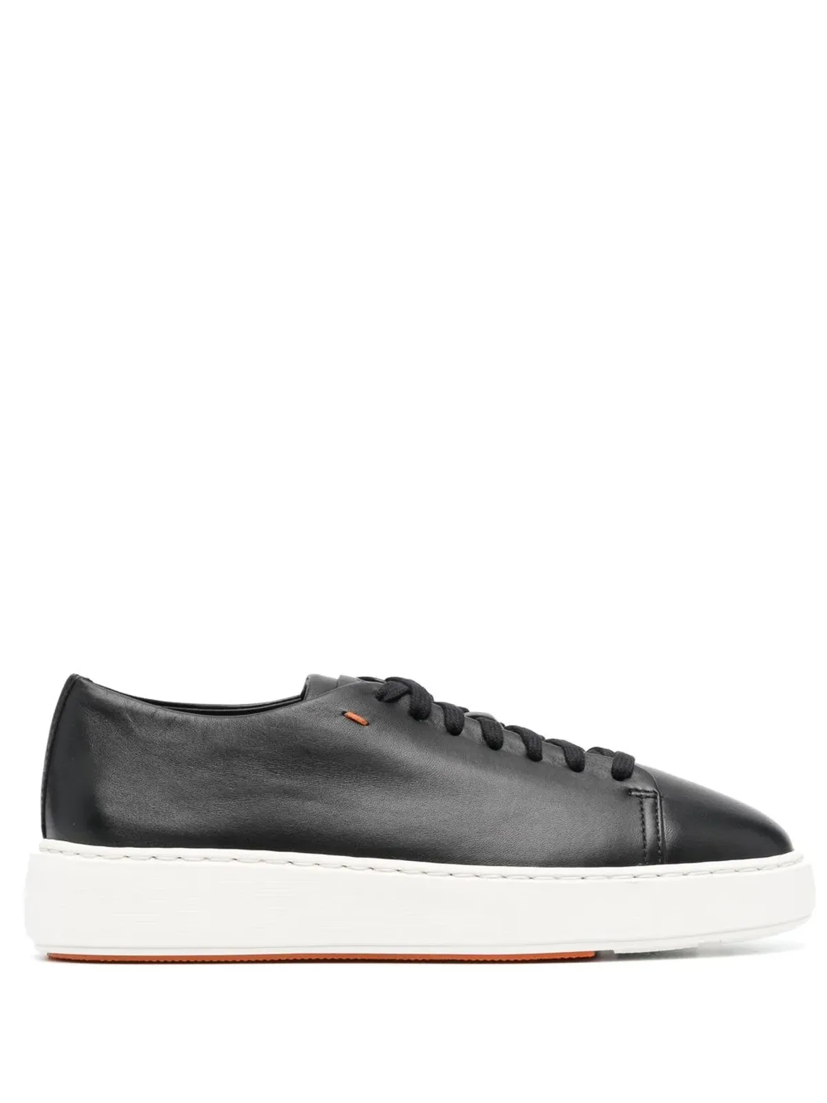 Santoni レザー ローカットスニーカー - 画像1