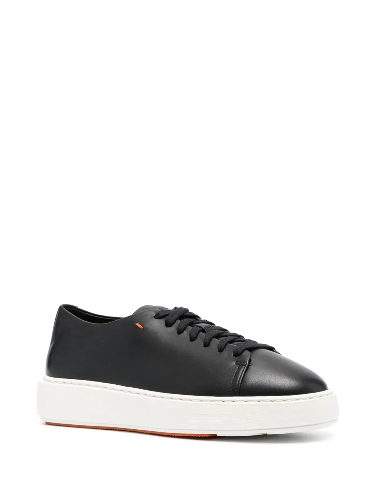 Santoni レザー ローカットスニーカー - 画像2