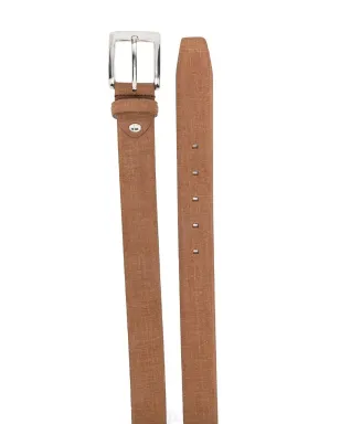 Gianfranco Ferré Pre-Owned スクエアバックル ツイード ベルト - Brown - サムネイル2