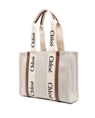 Chloé Woody logo-print トートバッグ - サムネイル3