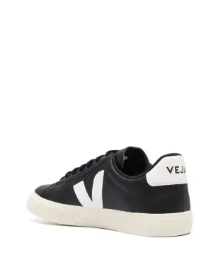 VEJA Campo レザー スニーカー ブラック - サムネイル3