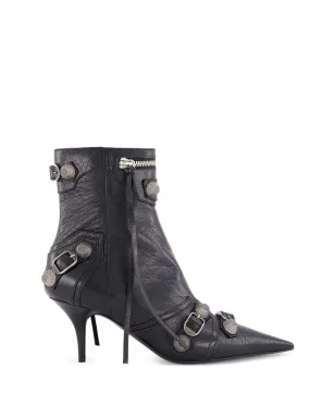 Balenciaga カゴールバックルディテール アンクルブーツ - サムネイル1