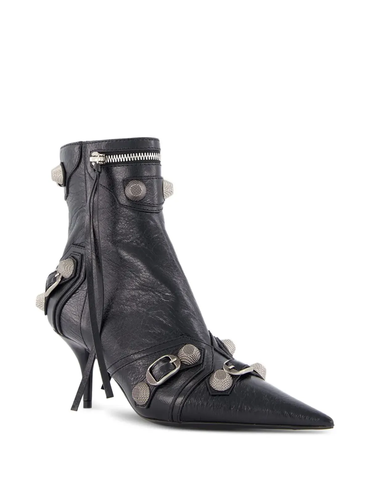 Balenciaga カゴールバックルディテール アンクルブーツ - 画像5