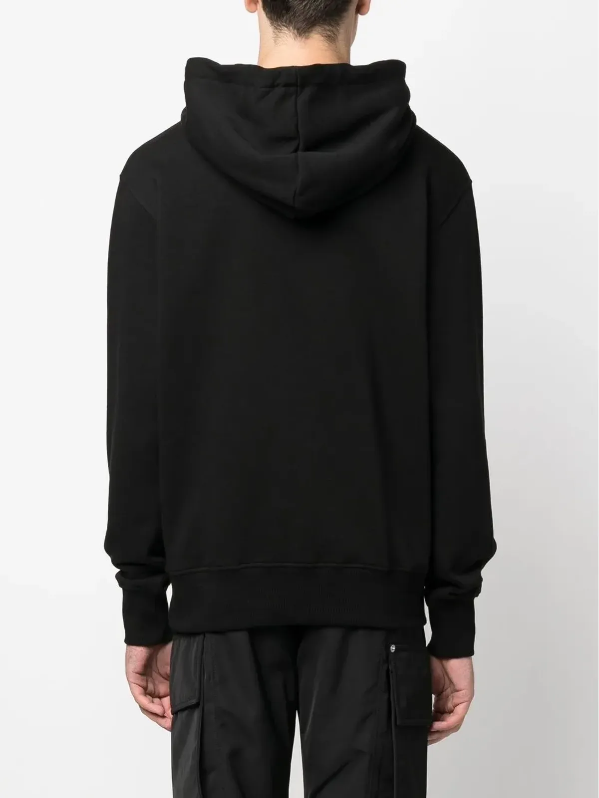 Versace Jeans Couture ロゴプリント プルオーバー フーディ - 画像4