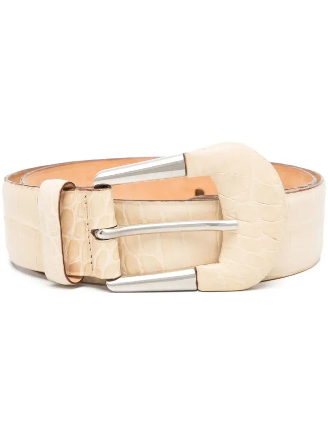 Giorgio Armani Pre-Owned Giorgio Armani Pre-Owned 蛇皮風バックルベルトの商品画像