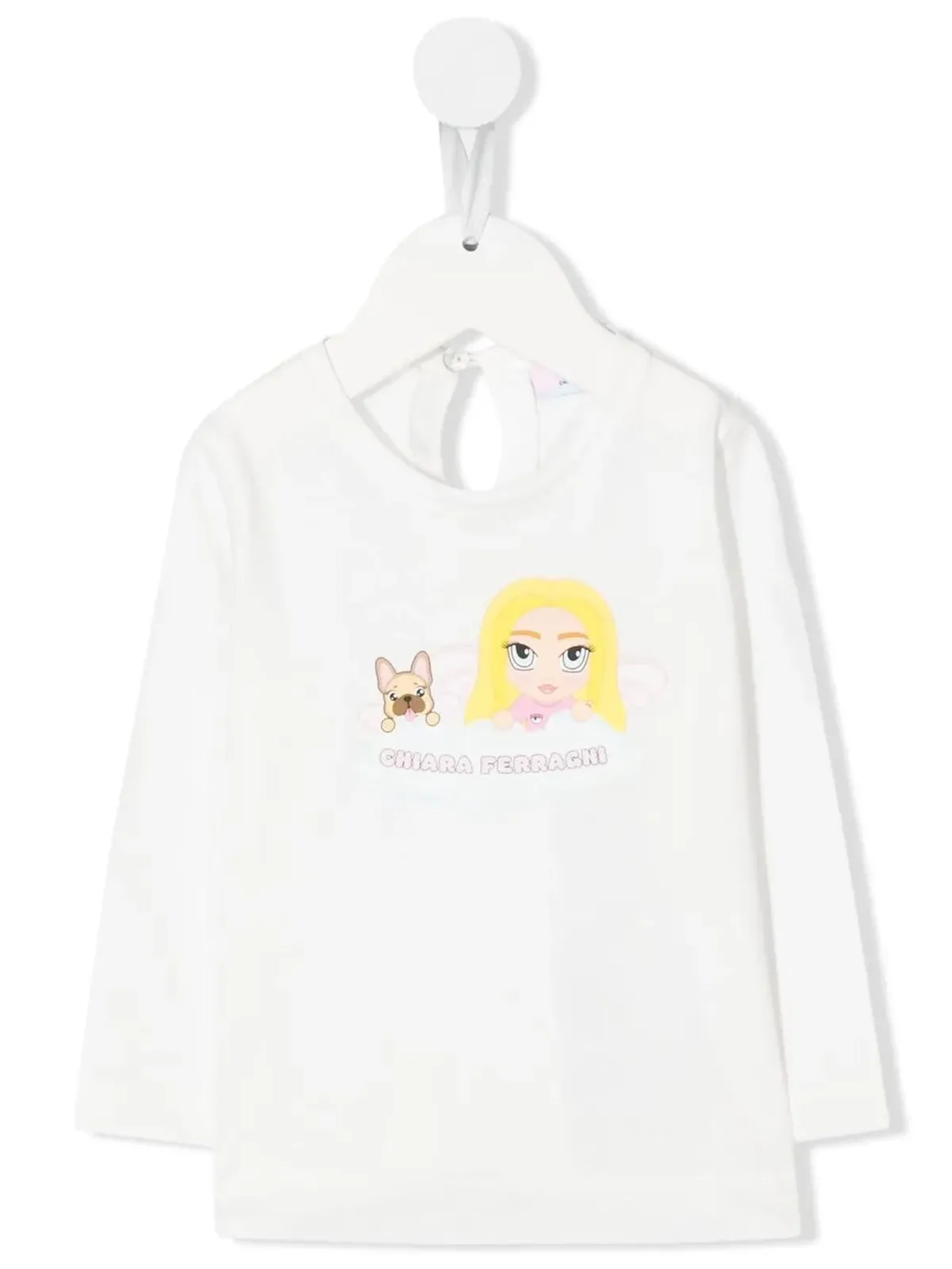 Chiara Ferragni Kids Mascotte長袖トップ - 画像1