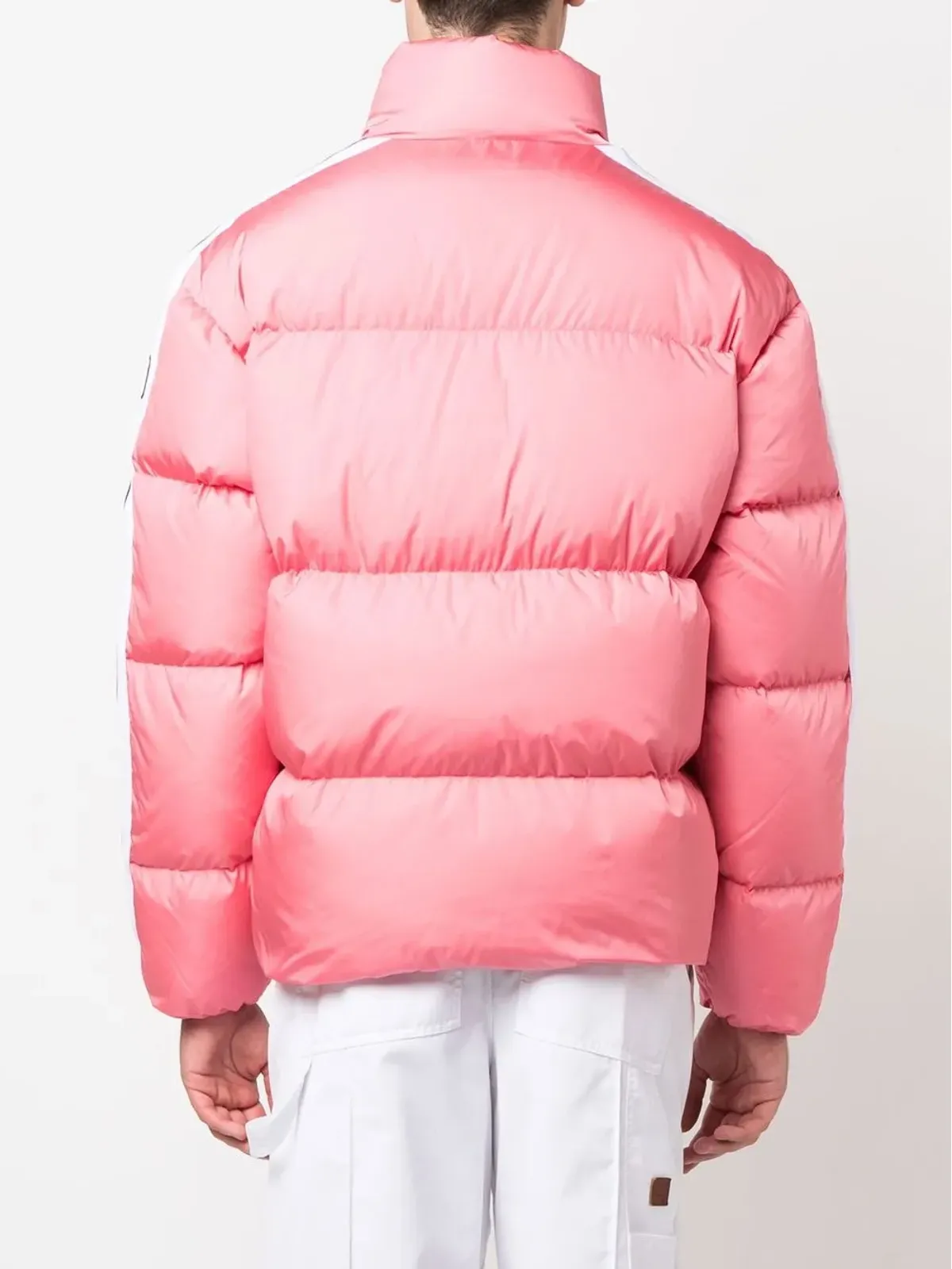 Palm Angels ロゴプリント入りパデッドジャケット - 画像4