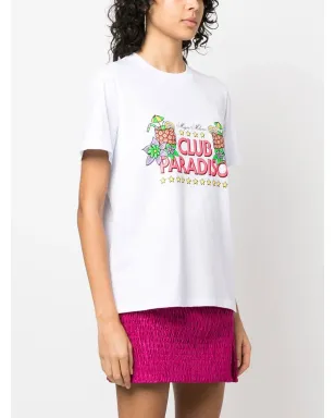 MSGM グラフィックプリント コットン Tシャツ - サムネイル3
