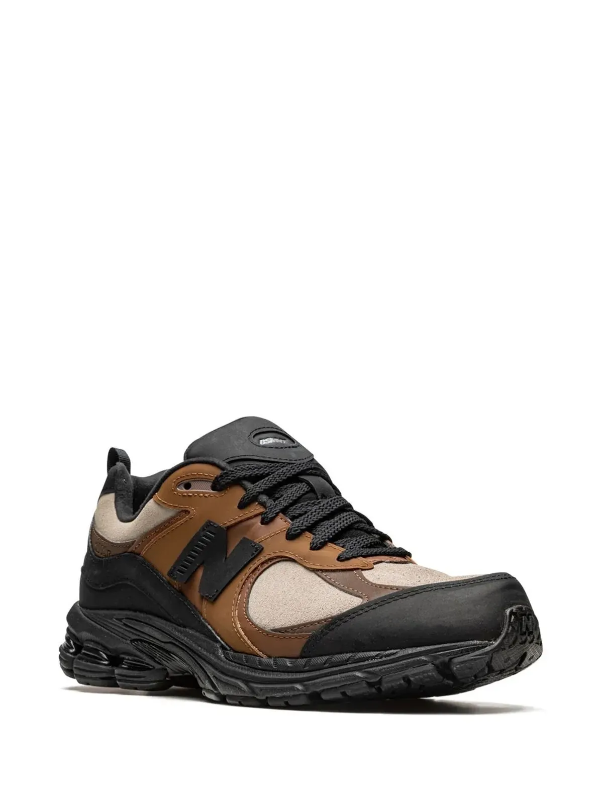 New Balance × The Basement 2002R Earth Brown スニーカー - 画像2