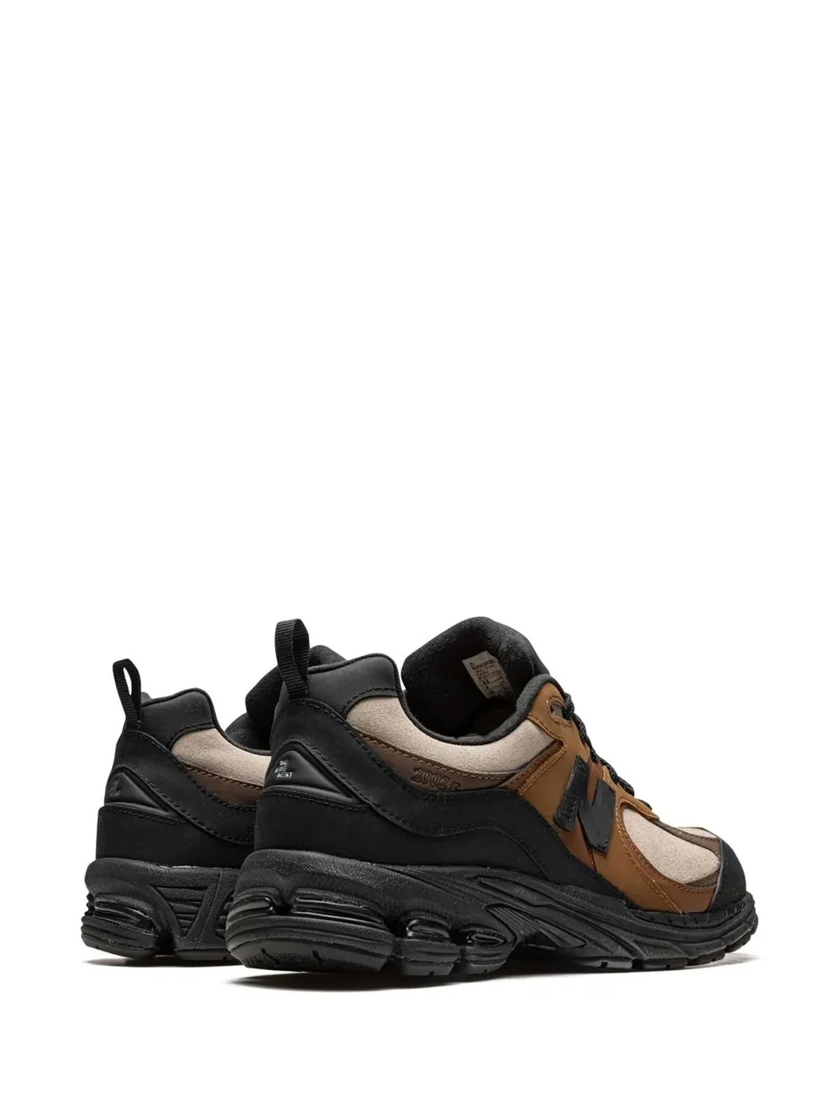 New Balance × The Basement 2002R Earth Brown スニーカー - 画像3