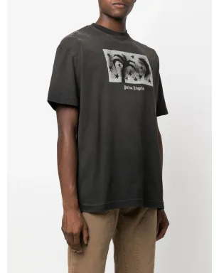 Palm Angels グラフィックプリント クルーネック Tシャツ ブラック - サムネイル3
