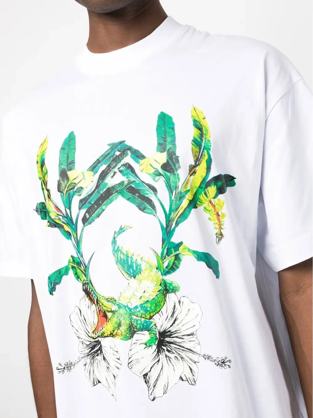 MSGM グラフィックプリントTシャツ - 画像5