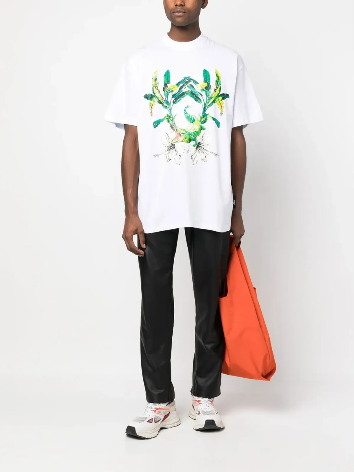 MSGM グラフィックプリントTシャツ - 画像2