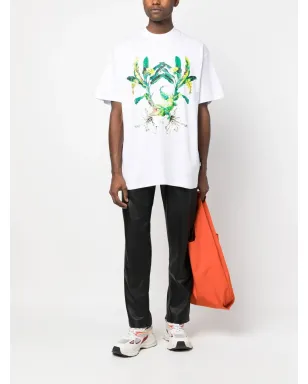 MSGM グラフィックプリントTシャツ - サムネイル2