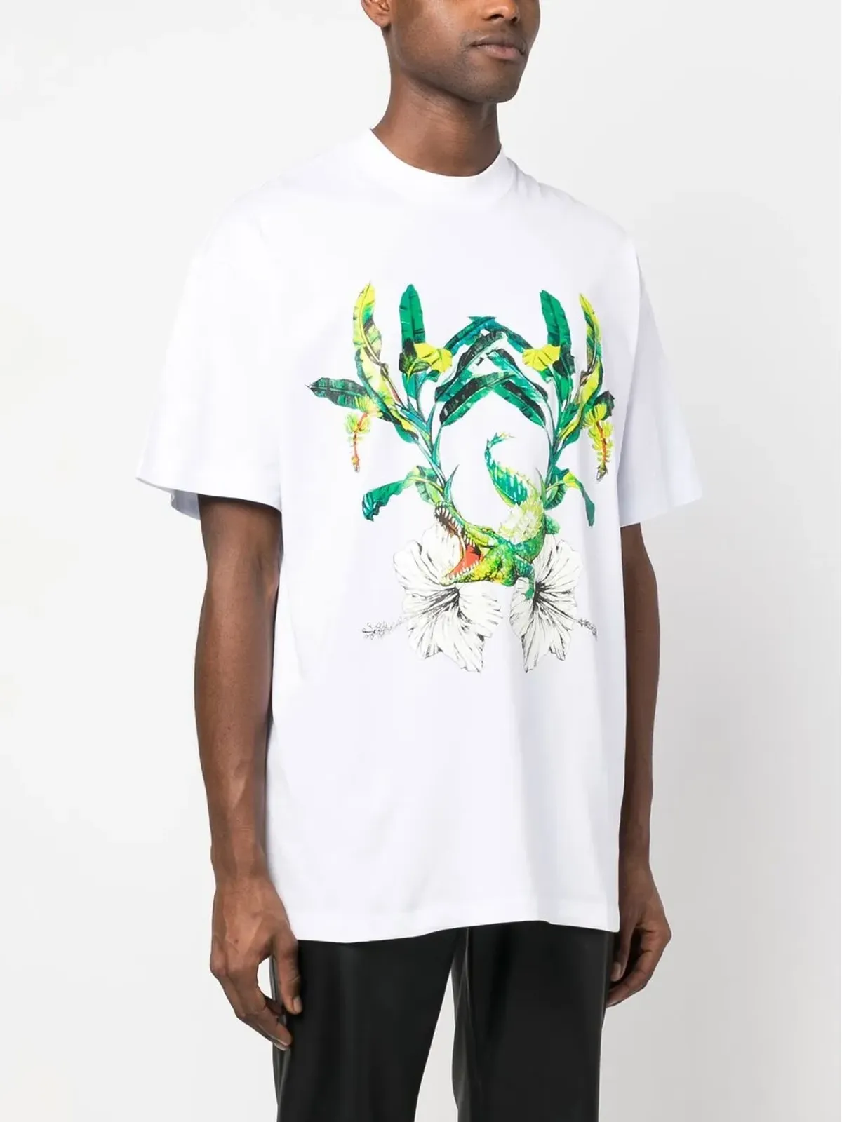 MSGM グラフィックプリントTシャツ - 画像3