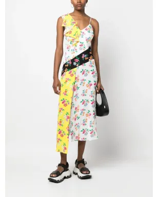 MSGM 花柄プリント ミディドレス - サムネイル2