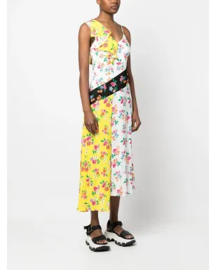 MSGM 花柄プリント ミディドレス - サムネイル3