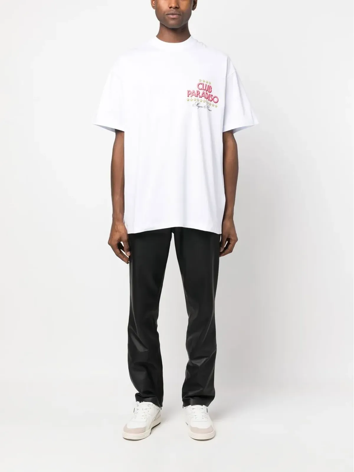 MSGM グラフィックプリント半袖Tシャツ - 画像3