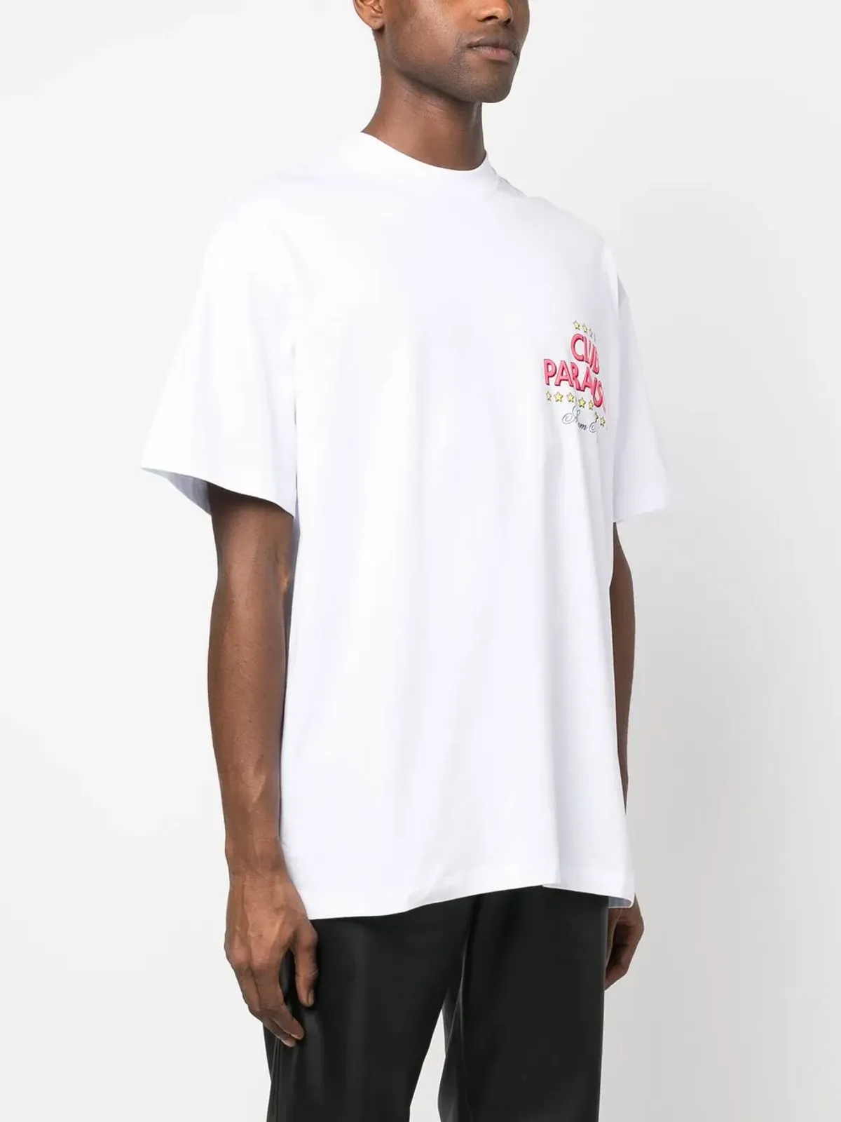 MSGM グラフィックプリント半袖Tシャツ - 画像4