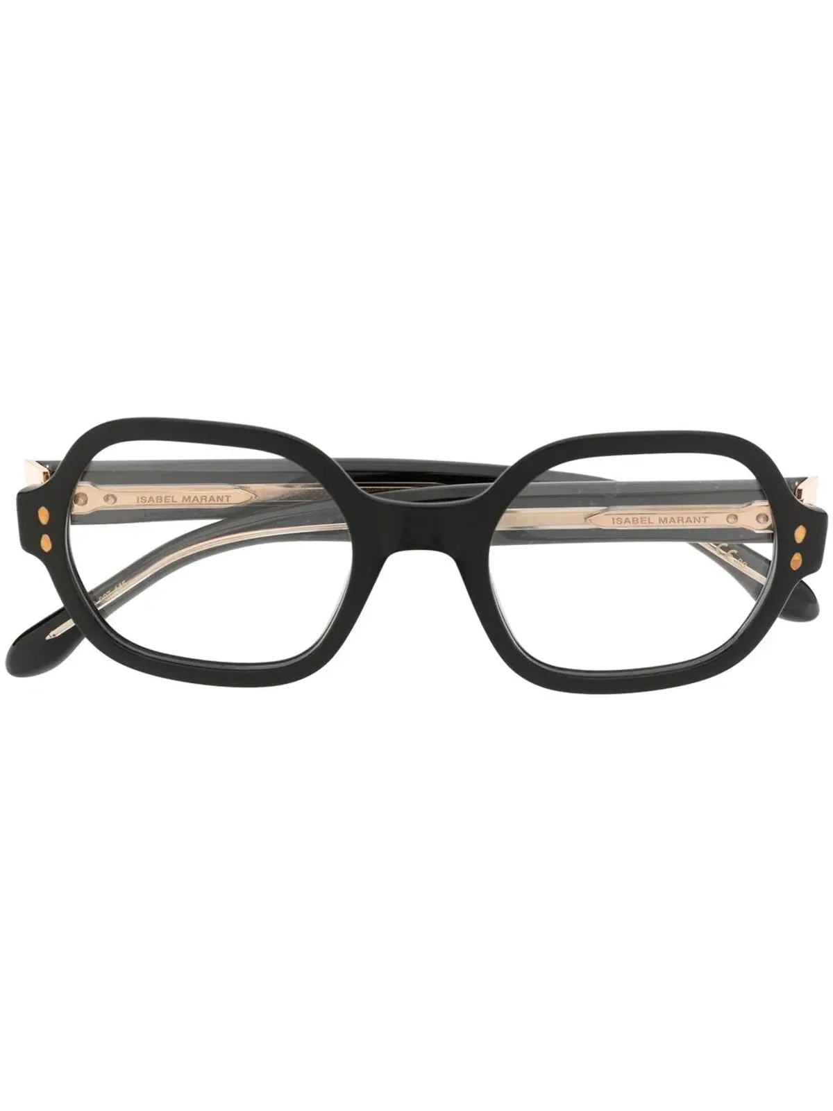 Isabel Marant Eyewear 丸フレーム眼鏡 - 画像1