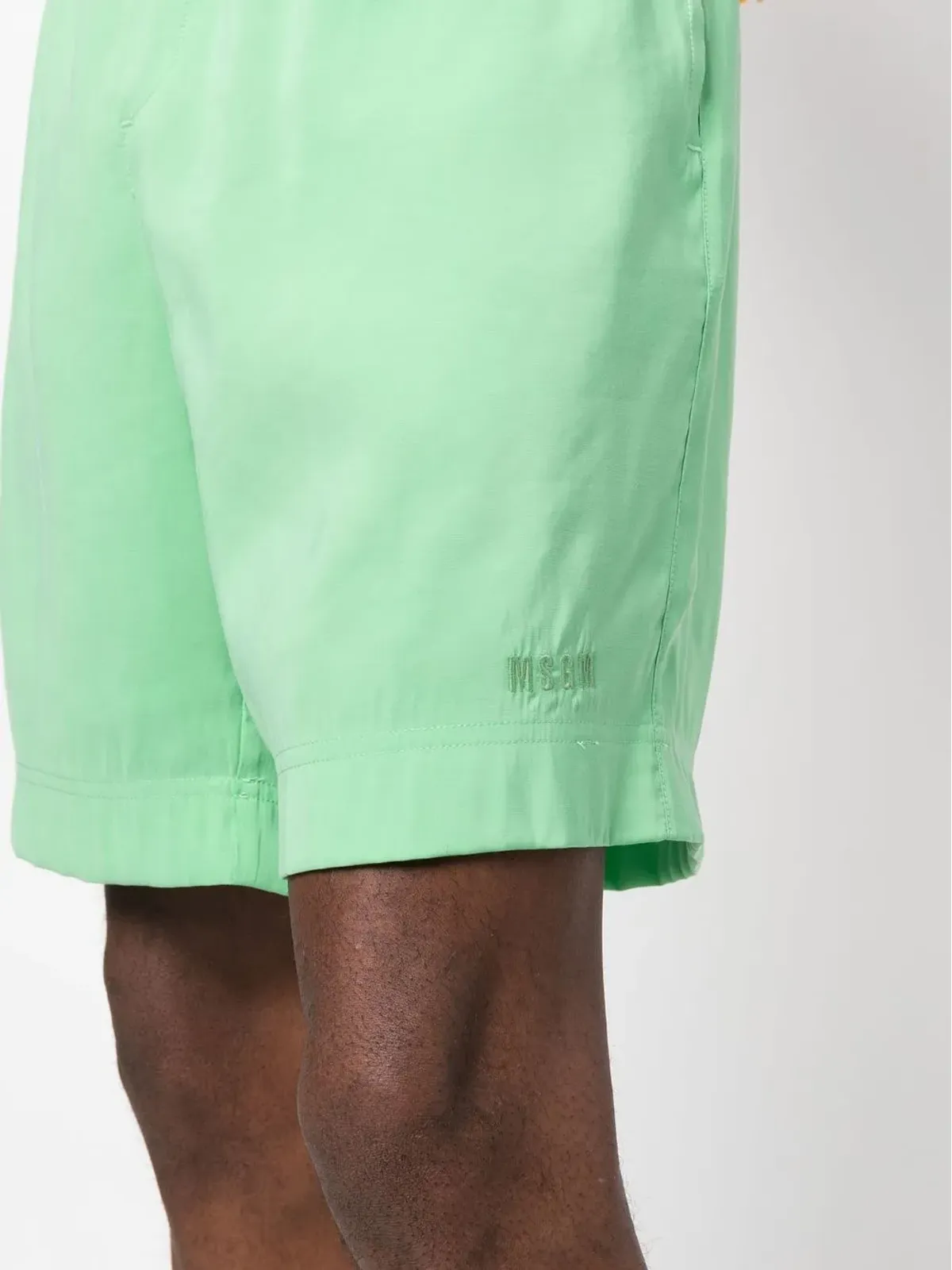 MSGM エラスティケーテッドウエストバンドショーツ - 画像5