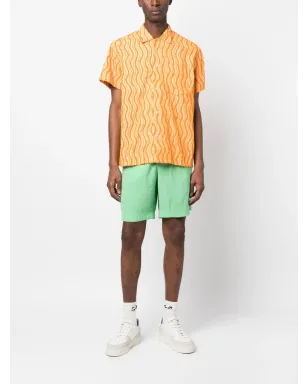 MSGM エラスティケーテッドウエストバンドショーツ - サムネイル2
