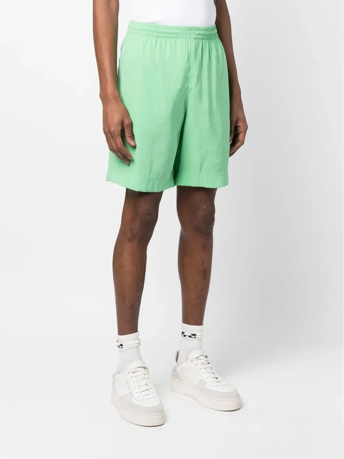 MSGM エラスティケーテッドウエストバンドショーツ - 画像3