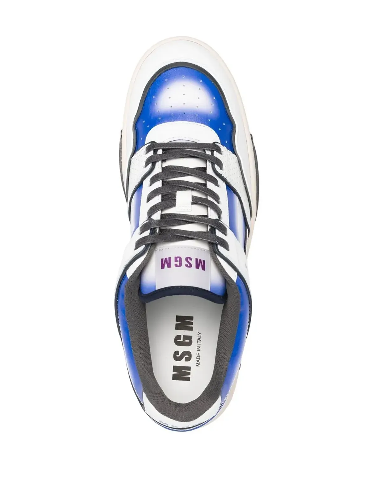MSGM カーフレザー スニーカー - 画像4
