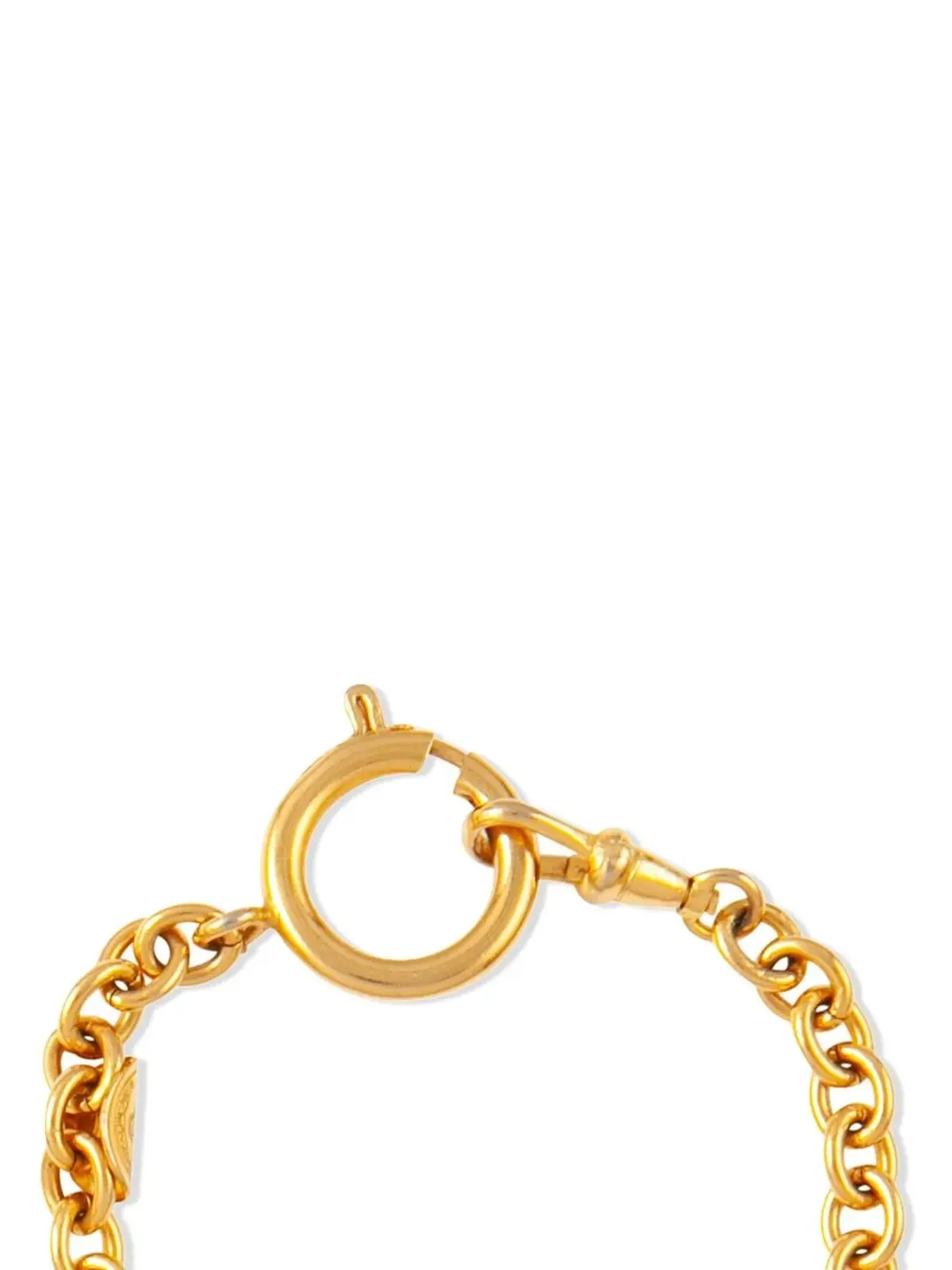 CHANEL ビンテージ 1980年代 ロゴ入り ロングネックレス - 画像3