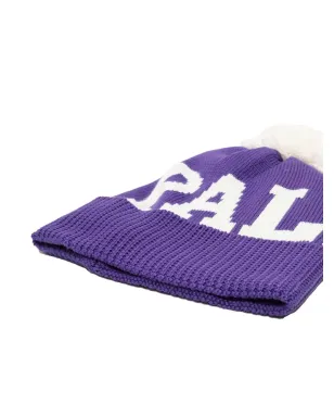 Palm Angels ロゴ入りニット帽ポンポン付き - サムネイル2