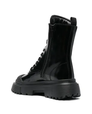 Hogan レースアップ・コンバットブーツ - サムネイル3