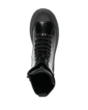 Hogan レースアップ・コンバットブーツ - サムネイル4
