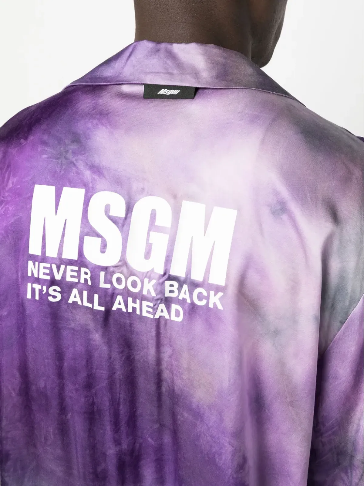MSGM ロゴプリント半袖シャツ - 画像5