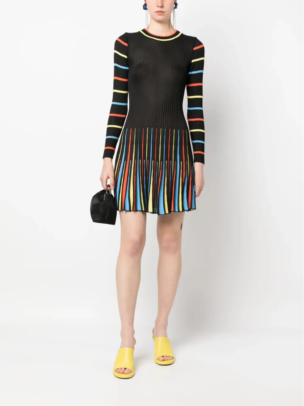 MSGM 長袖ストレッチドレス - 画像2