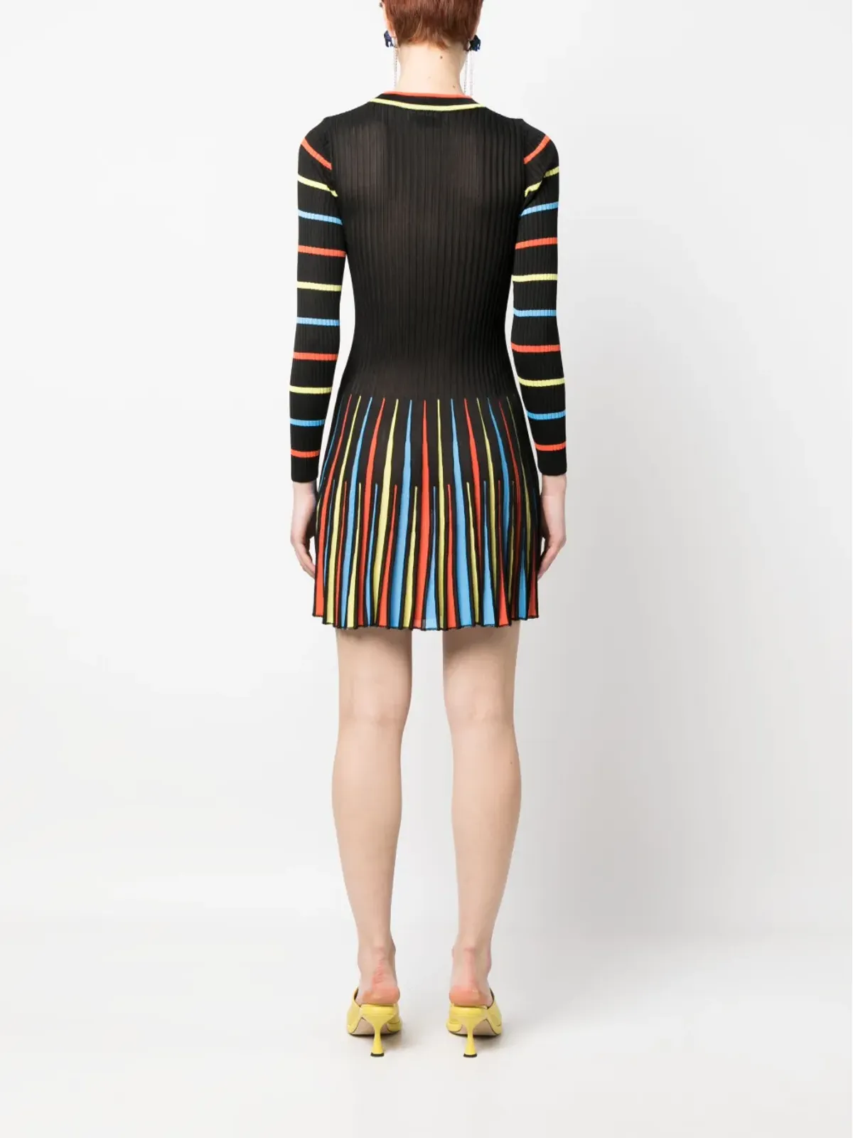 MSGM 長袖ストレッチドレス - 画像4