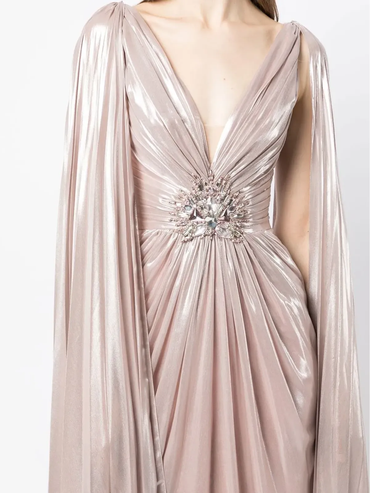 Jenny Packham Celia ケープスリーブガウン - 画像5