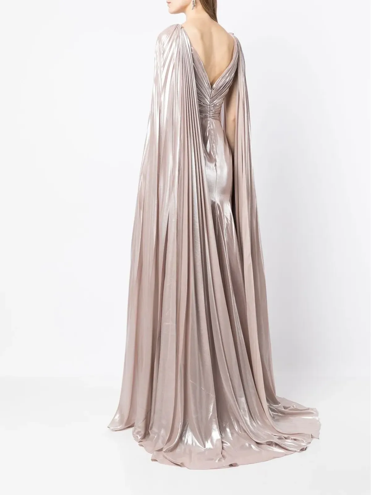 Jenny Packham Celia ケープスリーブガウン - 画像4