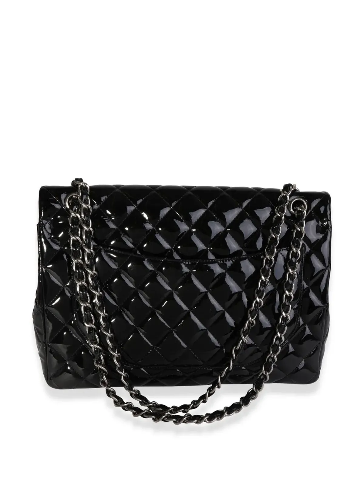 CHANEL Pre-Owned ダブルフラップ ショルダーバッグ - ブラック - 画像2