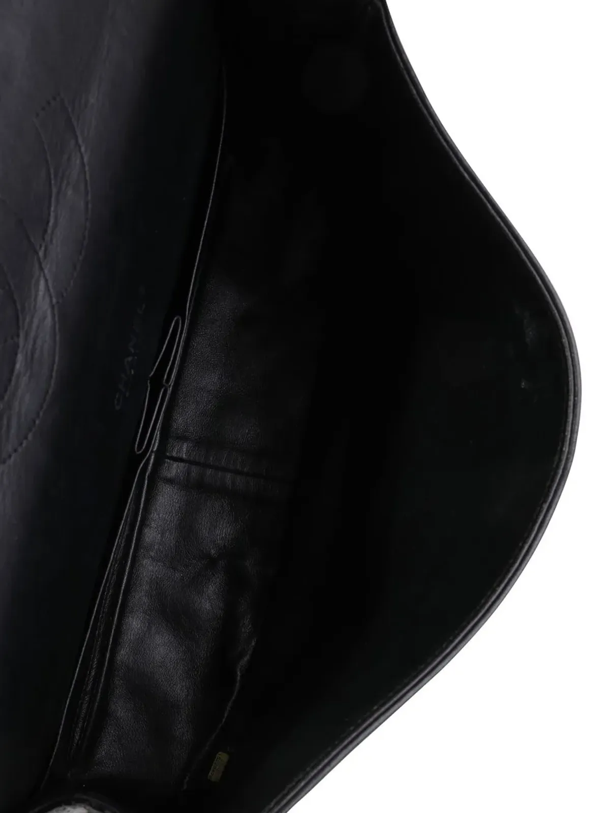 CHANEL Pre-Owned ダブルフラップ ショルダーバッグ - ブラック - 画像4