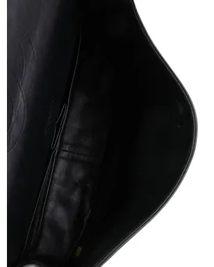 CHANEL Pre-Owned ダブルフラップ ショルダーバッグ - ブラック - サムネイル4