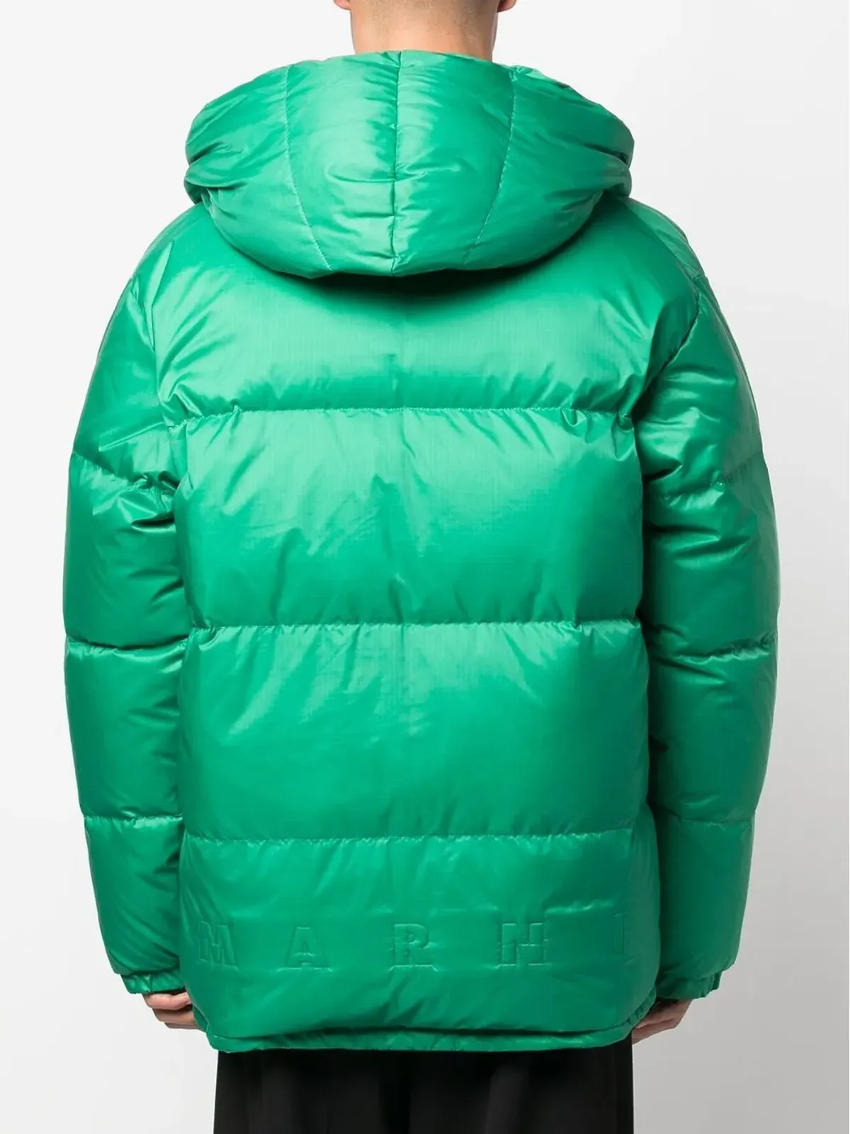 Marni リバーシブルパディッドフード付きコート - 画像4