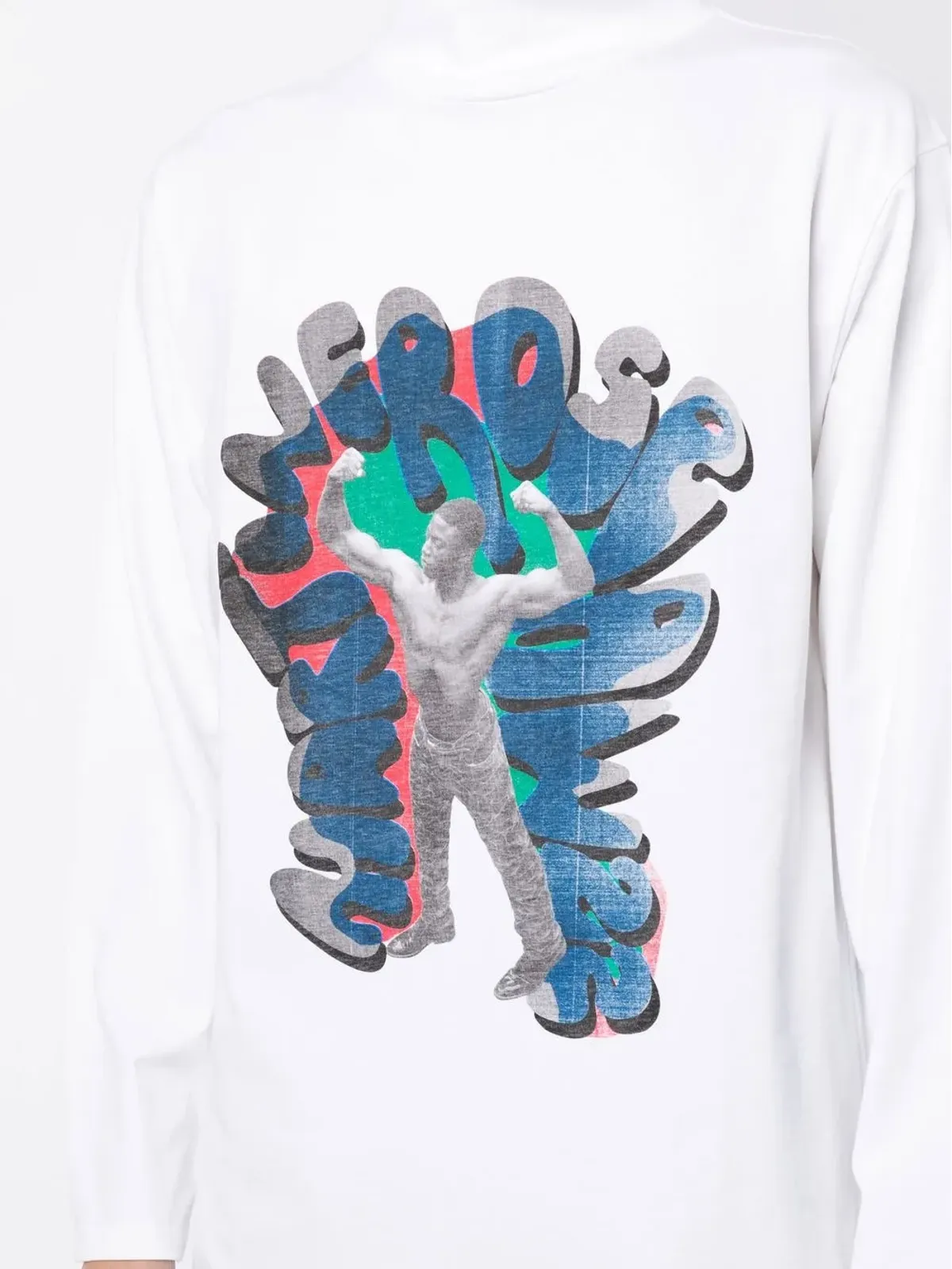 Martine Rose 長袖グラフィックTシャツ - 画像5