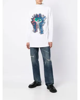 Martine Rose 長袖グラフィックTシャツ - サムネイル2