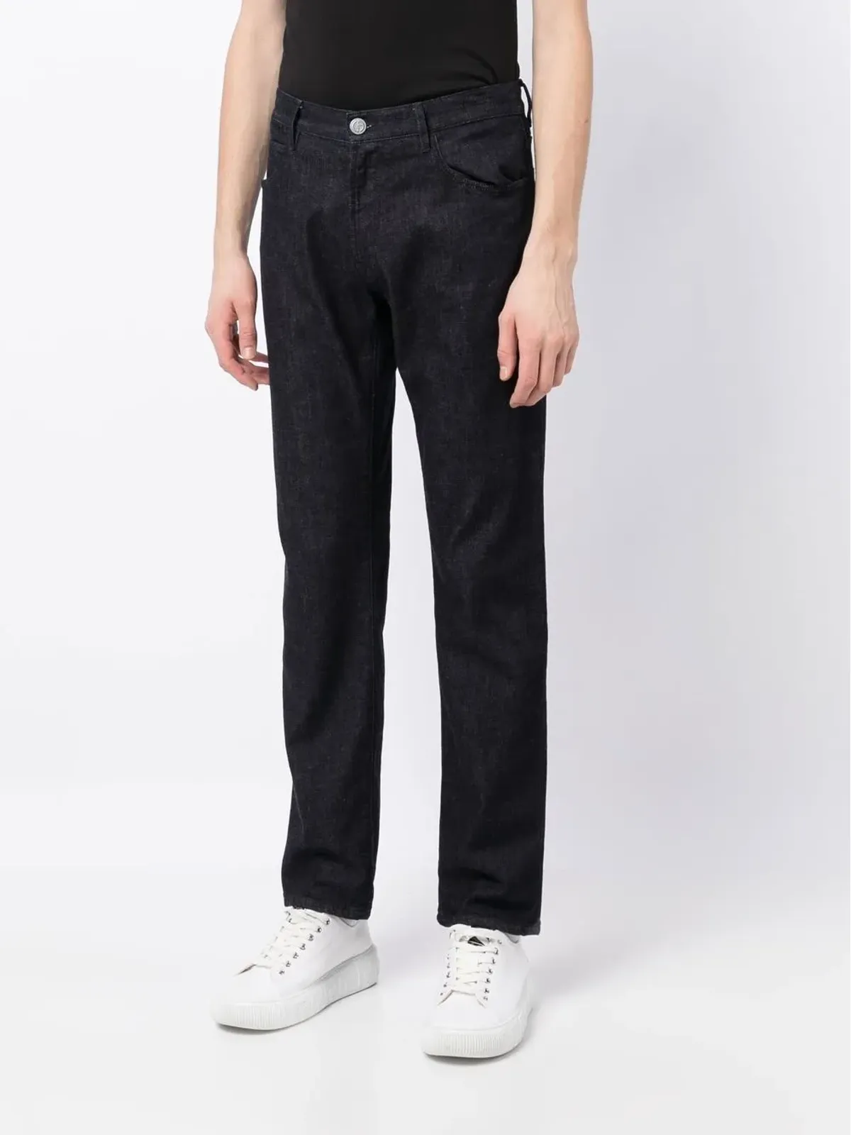 Giorgio Armani 5ポケットスリムフィットジーンズ - 画像3