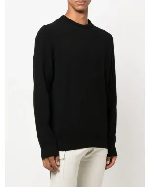 Zegna クルーネック カシミヤセーター - ブラック - サムネイル3